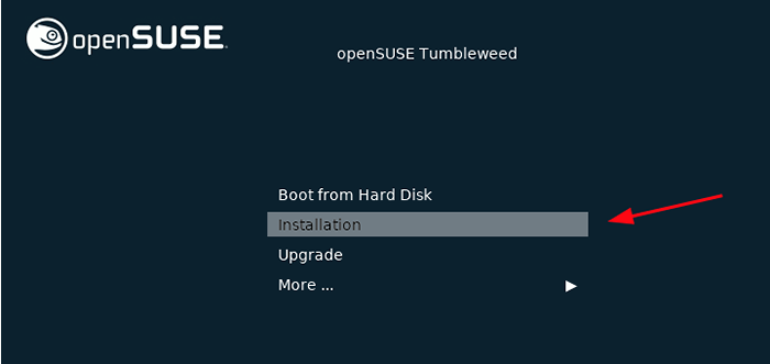 Comment installer OpenSuse Tumbleweed [Release Rolling] Linux
